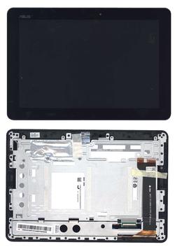 Матрица с тачскрином для Asus MeMO Pad 10 (ME102A) V4.0 черный с рамкой. Сняты с аппаратов