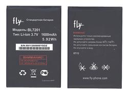 Батарея для Fly BL7201 IQ445 Genius 3.7В Черный 1600мАч 5.92Вт