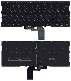 Клавиатура для ноутбука Xiaomi Mi Air (13.3) Черный с подсветкой (Light), (Без фрейма) RU