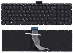 Клавиатура для ноутбука HP (15-BW 250 G6) Черный с подсветкой (Light), (Без фрейма) RU