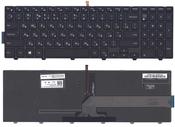 Клавиатура для ноутбука Dell Inspiron (15-5000, 15-3000, 5547, 5521) с подсветкой (Light), Черный, (Черный фрейм), RU Клавиатура для ноутбука Dell Inspiron (15-5000, 15-3000, 5547, 5521) с подсветкой (Light), Черный, (Черный фрейм), RU