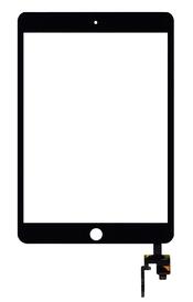 Тачскрин для планшета Apple iPad mini 3 + кабель original черный + кнопка home Тачскрин для планшета Apple iPad mini 3 + кабель original черный + кнопка home