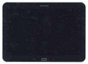 Матриця с тачскрином (модуль) для Samsung Galaxy Tab 4 10,1 SM-T530 чорний з рамкою Матриця с тачскрином (модуль) для Samsung Galaxy Tab 4 10,1 SM-T530 чорний з рамкою