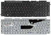 Клавиатура для ноутбука Samsung RF712 с частью корпуса (Corps), Черный, (Без фрейма), RU