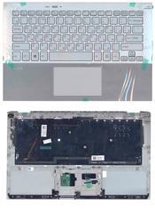 Клавиатура для ноутбука Sony Vaio (SVP11) Серебряный, (Серебряный TopCase), RU