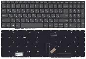 Клавиатура для ноутбука Lenovo IdeaPad (320-15ABR, 520-15IKB) Черный (Без фрейма), RU