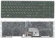 Клавіатура для ноутбука Sony Vaio (SVE17) Чорний, з підсвіткою (Light), (Чорний фрейм) RU Клавіатура для ноутбука Sony Vaio (SVE17) Чорний, з підсвіткою (Light), (Чорний фрейм) RU