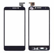 Тачскрин (Сенсор) для смартфона Alcatel One Touch Idol 6030D черное Тачскрин (Сенсор) для смартфона Alcatel One Touch Idol 6030D черное