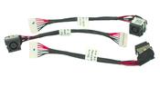 Разъем питания (зарядки) ноутбука Dell Inspiron N5040, N5050, M504 с кабелем HY-DE029 7 pin, длина кабеля 9 см Разъем питания (зарядки) ноутбука Dell Inspiron N5040, N5050, M504 с кабелем HY-DE029 7 pin, длина кабеля 9 см