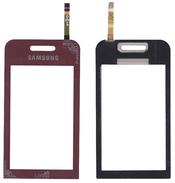 Тачскрин (Сенсор) для смартфона Samsung Star GT-S5230 красный