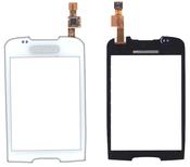 Тачскрин (Сенсорное стекло) для смартфона Samsung Galaxy Mini GT-S5570 белый Тачскрин (Сенсорное стекло) для смартфона Samsung Galaxy Mini GT-S5570 белый