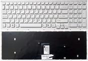 Клавиатура для ноутбука Sony Vaio (VPC-EB) Белый, (Белый фрейм) RU Клавиатура для ноутбука Sony Vaio (VPC-EB) Белый, (Белый фрейм) RU