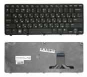 Клавиатура для ноутбука Dell Inspiron Mini (1090) Черный, (Черный фрейм) RU