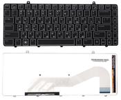 Клавиатура для ноутбука Dell Alienware (M11X-R1) с подсветкой (Light), Черный, RU
