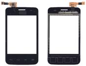 Тачскрин (Сенсор) для смартфона LG Optimus L3 II Dual E435 черный