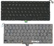 Клавиатура для ноутбука Apple MacBook Air A1304, A1237 с подсветкой (Light) Черный, (Без фрейма), Русский (горизонтальный энтер) Клавиатура для ноутбука Apple MacBook Air A1304, A1237 с подсветкой (Light) Черный, (Без фрейма), Русский (горизонтальный энтер)