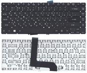 Клавиатура для ноутбука Acer Aspire M5-481T, M5-481TG, M5-481PT с подсветкой (Light), Черный, (Без фрейма) RU