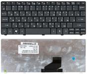 Клавиатура для ноутбука Acer Aspire One 521, 522, 532, 532H, 533, D255, D255E, D257, D260, D270, Happy, Happy2, eMachines 350, 355, em350, em355, Gateway LT21, LT27, LT28, Packard Bell NAV50, Dot S2, Dot SE, Dot SC, Dot SE3, PAV80, Черный RU