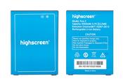 Батарея для смартфона Highscreen Pure F Boost 3.7В Черный 6000мАч 22.2Вт