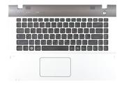 Клавиатура для ноутбука Samsung (P330) Черный, (Белый TopCase), RU Клавиатура для ноутбука Samsung (P330) Черный, (Белый TopCase), RU