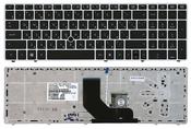 Клавиатура для ноутбука HP Probook 6560b, 6565b, 6570B, 6575B, Elitebook 8560p, 8570p, 8570w с указателем (Point Stick), Black, (Silver Frame) RU Клавиатура для ноутбука HP Probook 6560b, 6565b, 6570B, 6575B, Elitebook 8560p, 8570p, 8570w с указателем (Point Stick), Black, (Silver Frame) RU