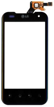 Тачскрин (Сенсор) для смартфона LG P990 Optimus 2X черный
