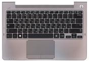 Клавиатура для ноутбука Samsung (NP535U3C) Черный, (Серебряный TopCase), RU