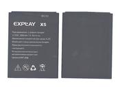 Акумуляторна батарея для смартфона Explay X5 3.7В Черный 2000мАч 7.4Вт Акумуляторна батарея для смартфона Explay X5 3.7В Черный 2000мАч 7.4Вт