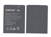 Батарея для смартфона Explay X5 3.7В Черный 2000мАч 7.4Вт