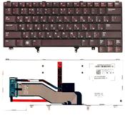 Клавиатура для ноутбука Dell Latitude (E5420, E6220, E6320, E6420, E6430, E6620), с подсветкой (Light), Черный, RU/EN Клавиатура для ноутбука Dell Latitude (E5420, E6220, E6320, E6420, E6430, E6620), с подсветкой (Light), Черный, RU/EN