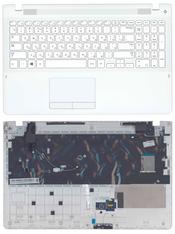 Клавиатура для ноутбука Samsung (370R4E) Белый, (Белый TopCase), RU