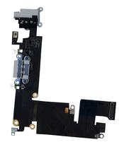 Шлейф розʼєма живлення с аудио-розʼємом для Apple iPhone 6 Plus сірий Шлейф розʼєма живлення с аудио-розʼємом для Apple iPhone 6 Plus сірий