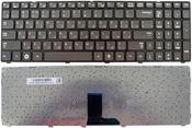 Клавіатура для ноутбука Samsung (R580, R590) Черный, (Черный фрейм), RU Клавіатура для ноутбука Samsung (R580, R590) Черный, (Черный фрейм), RU