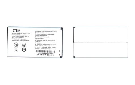 Аккумуляторная батарея для смартфона ZTE Li3715T42P3h734158 Score M X500 3.7V White 1500mAh 5.6Wh Аккумуляторная батарея для смартфона ZTE Li3715T42P3h734158 Score M X500 3.7V White 1500mAh 5.6Wh
