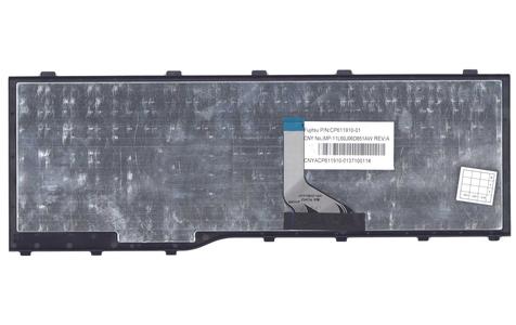 Клавіатура для ноутбука Fujitsu LifeBook (AH532, NH532) Black, (Черный фрейм), Русский (горизонтальний Enter) Клавіатура для ноутбука Fujitsu LifeBook (AH532, NH532) Black, (Черный фрейм), Русский (горизонтальний Enter) - фото 3
