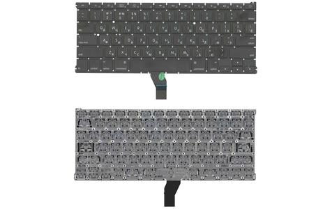 Клавиатура для ноутбука Apple MacBook Air 2010+ (A1369) Black, (Без фрейма), Русский (плоский энтер) Клавиатура для ноутбука Apple MacBook Air 2010+ (A1369) Black, (Без фрейма), Русский (плоский энтер)