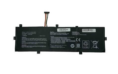 Акумуляторна батарея для ноутбука Asus C31N1620 UX430 11.55В Черный 4210мАч OEM Акумуляторна батарея для ноутбука Asus C31N1620 UX430 11.55В Черный 4210мАч OEM
