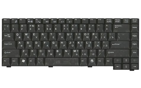 Клавіатура для ноутбука Fujitsu Amilo M1437, M1439, D7850 Black, RU Клавіатура для ноутбука Fujitsu Amilo M1437, M1439, D7850 Black, RU - фото 2