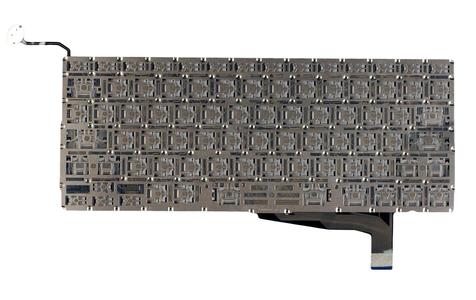 Клавіатура для ноутбука Apple MacBook Pro (A1286) (2011, 2012 року) з підсвіткою (Light), Black, (Без фрейма), без (SD), Русский (горизонтальний Enter) Клавіатура для ноутбука Apple MacBook Pro (A1286) (2011, 2012 року) з підсвіткою (Light), Black, (Без фрейма), без (SD), Русский (горизонтальний Enter) - фото 3