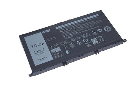 Батарея для ноутбука Dell 357F9 Inspiron 15 7000 11.1В Черный 6330мАч