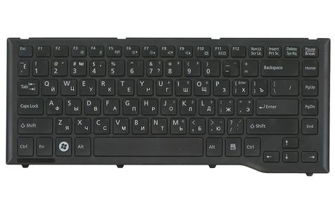 Клавіатура для ноутбука Fujitsu LifeBook (LH532, LH522) Black, (Черный фрейм) RU Клавіатура для ноутбука Fujitsu LifeBook (LH532, LH522) Black, (Черный фрейм) RU - фото 2