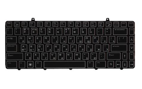 Клавіатура для ноутбука Dell Alienware (M11X-R2, M11X-R3) з підсвіткою (Light), Black, RU Клавіатура для ноутбука Dell Alienware (M11X-R2, M11X-R3) з підсвіткою (Light), Black, RU - фото 2