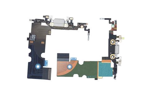 Шлейф разъема питания для смартфона Apple iPhone 8 Plus Orig белый Шлейф разъема питания для смартфона Apple iPhone 8 Plus Orig белый