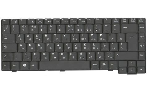 Клавіатура для ноутбука Fujitsu Amilo (M6450, M6450G) Black, Русский (вертикальний Enter) Клавіатура для ноутбука Fujitsu Amilo (M6450, M6450G) Black, Русский (вертикальний Enter) - фото 2