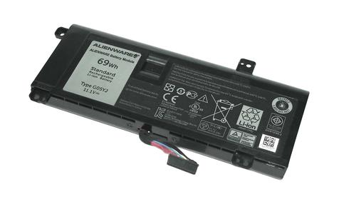 Акумуляторна батарея для ноутбука Dell G05YJ Alienware 14 11.1В Черный 6000мАч Orig Акумуляторна батарея для ноутбука Dell G05YJ Alienware 14 11.1В Черный 6000мАч Orig