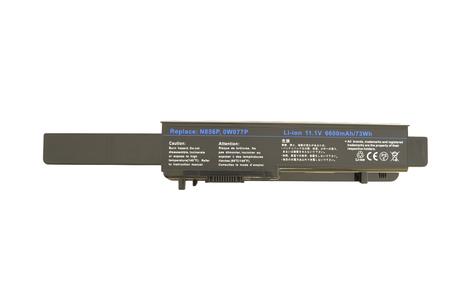 Усиленная аккумуляторная батарея для ноутбука Dell N856P Studio 1745 11.1V Black 6600mAh OEM Усиленная аккумуляторная батарея для ноутбука Dell N856P Studio 1745 11.1V Black 6600mAh OEM