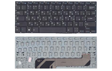 Клавіатура для ноутбука Prestigio SmartBook (141A) Black, (Без фрейма), RU Клавіатура для ноутбука Prestigio SmartBook (141A) Black, (Без фрейма), RU