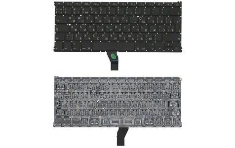 Клавиатура для ноутбука Apple MacBook Air 2010+ (A1369) (2012, 2013, 2014, 2015 года), Black, (Без фрейма), Русский (вертикальный энтер) Клавиатура для ноутбука Apple MacBook Air 2010+ (A1369) (2012, 2013, 2014, 2015 года), Black, (Без фрейма), Русский (вертикальный энтер)