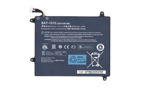 Аккумуляторная батарея для планшета Acer BAT-1010 Iconia Tablet A500, A200 7.4V Black 3260mAh Orig Аккумуляторная батарея для планшета Acer BAT-1010 Iconia Tablet A500, A200 7.4V Black 3260mAh Orig