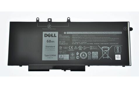 Усиленная батарея для ноутбука Dell DV9NT Latitude 15 3520 7.6В Черный 8500мАч OEM